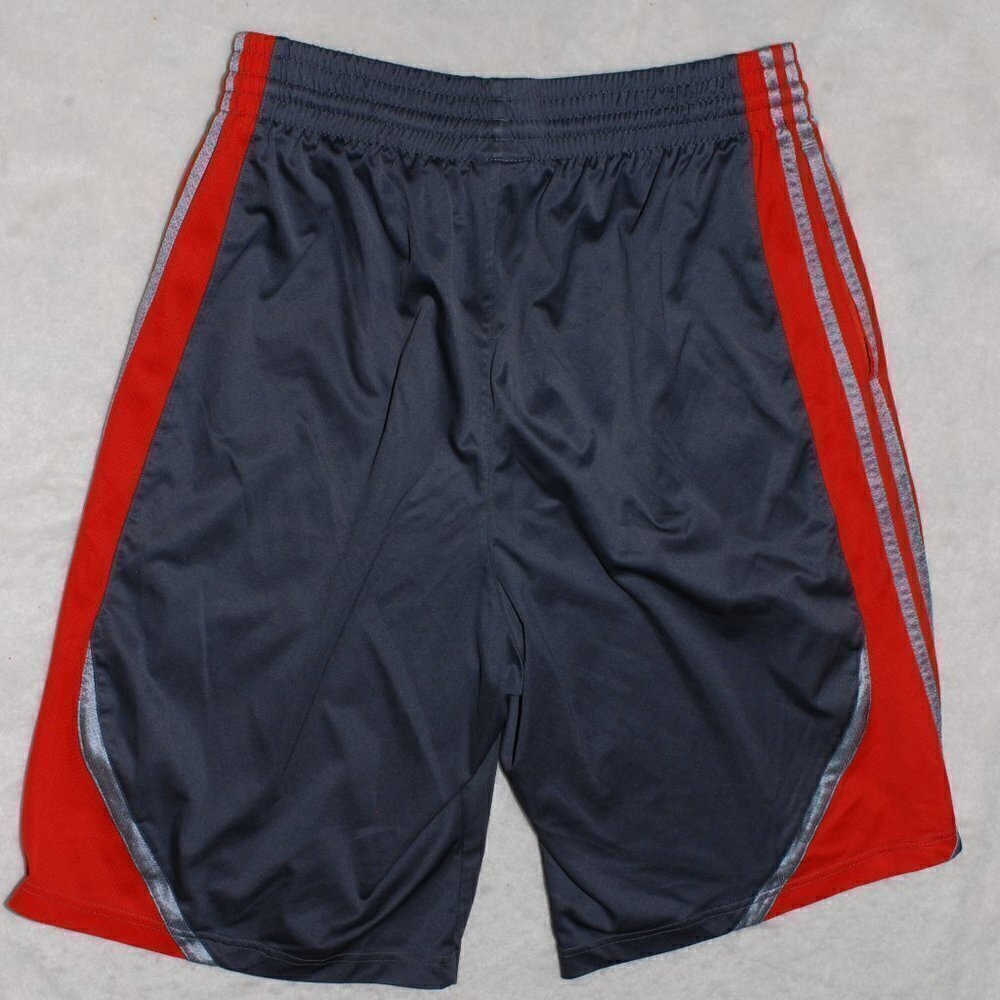Adidas Mens L Large Basketball Shorts Athletic wear Adjustable Drawstring waist - Picture 3 of 3